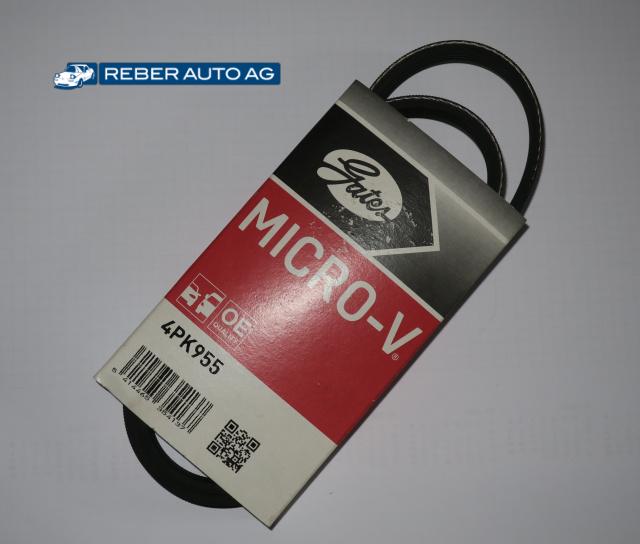 Mazda MX-5 Miata NA Keilrippenriemen Servolenkung Klimaanlage Gates 4PK955 1989–1997