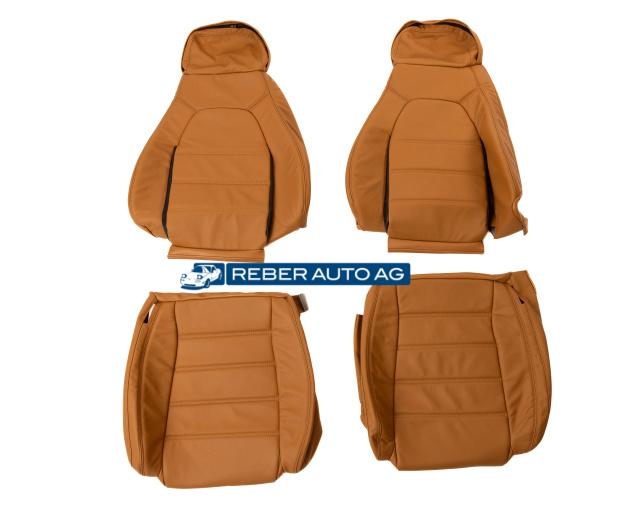 Mazda MX-5 NA Ledersitzbezüge Beige Hellbraun Pilotsitz 1990-1994