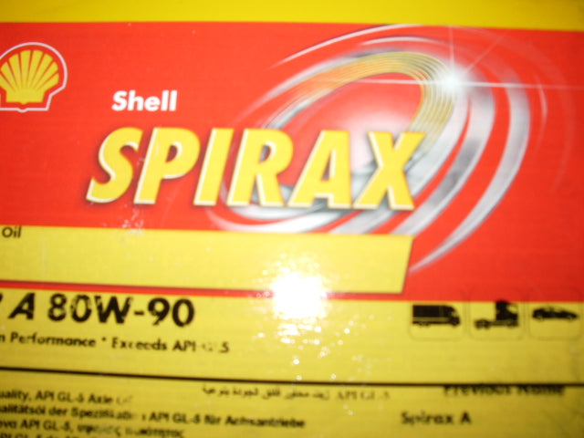 Mazda MX-5 NA NB NBFL NC NCFL ND Differentialöl Hinterachse Shell Spirax 80W-90