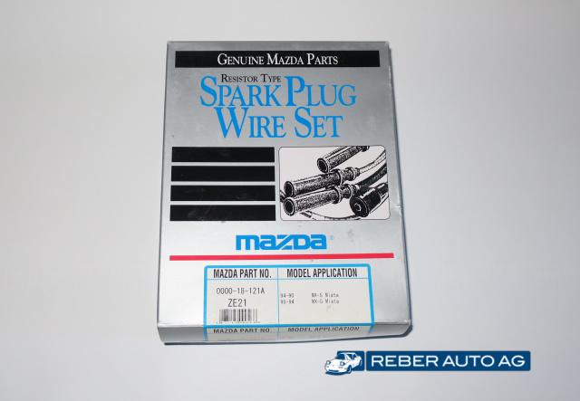 Mazda MX-5 Zündkabelsatz Blau Original Mazda 000018121A Originalverpackung OVP