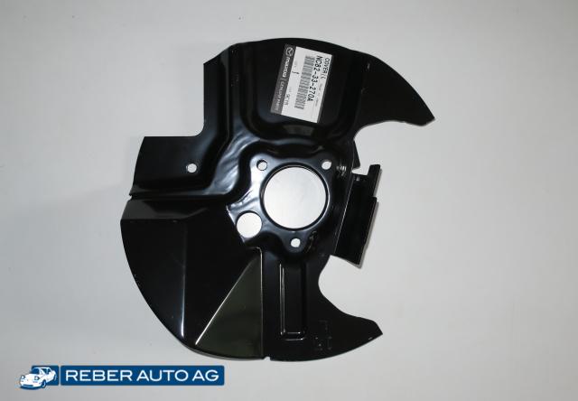 Mazda MX-5 NBFL Bremsschild vorne links 270mm Aussenseite Original NC8233270A 2001-2005