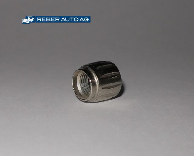 Mazda MX-5 Ventilkappen Metall Mazda Logo Innenseite Detailansicht OE C9E1V3820