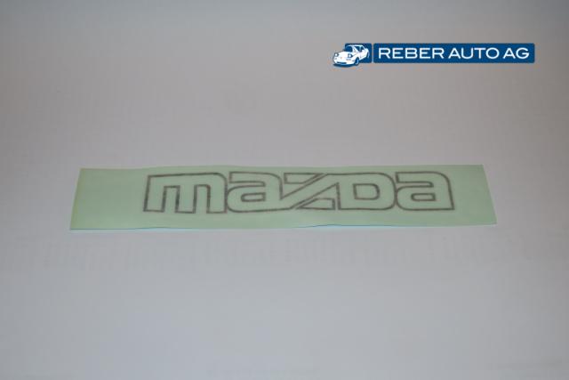 Aufkleber mazda Stossfänger vorne grau NA045171118 Original Mazda MX-5 NA 1990-1997
