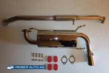 Edelstahl-Auspuffanlage IL Motorsport NA00304A ab Katalysator Endrohr 90mm Mazda MX-5 NA 1990-1996
