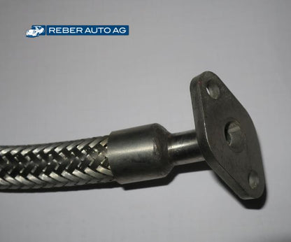 Detailansicht Anschluss AGR-Ventil – AGR-Schlauch Abgasrückführung 1.8l Mazda MX-5 NA NB NBFL (1993–2005)
