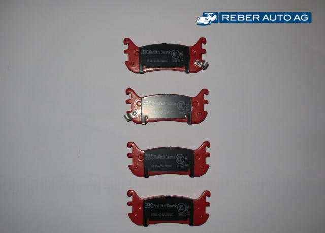 Aussenseite EBC Redstuff Sport-Bremsbelagsatz vorne Mazda MX-5 NA 1.8l (1993–1997) DP31003C
