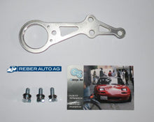 GarageStar Abschleppöse Motorsport vorne Aluminium gebürstet für Mazda MX-5 NA NB NBFL (1990–2005) GSTHFRONTV3
