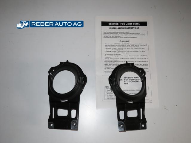 Halter Nebelscheinwerfer Tagfahrlicht Stossfänger schwarz N123V7247F Original Mazda MX-5 NC 2006-2008
