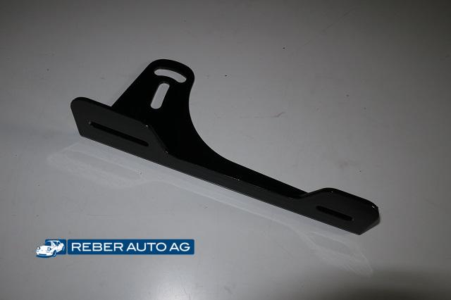 JASSperformance Kennzeichenhalter seitlich versetzt Schwarz für Mazda MX-5 NA NB NBFL (1990–2005) – Leichtmetall schwarz, seitliche Deplatzierung

