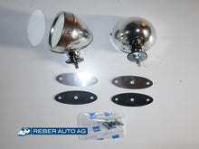 Mazda MX-5 NA Aussenspiegel Raydyot Racing Style Chromstahl poliert Satz 1990-1997 – Hochglanz, inkl. Montageplatte, auf bestehende Gewinde
