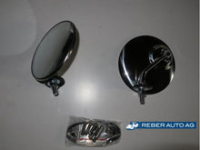Mazda MX-5 NA Aussenspiegel Vintage Classic Chrom rund Satz 1990-1997 – Retro-Design, inkl. Montageplatte, auf bestehende Gewinde
