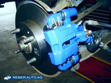 Mazda MX-5 Bremszange hinten rechts mit blauer Lackierung – Ergebnis mit dem raid hp Bremssattel Lackset
