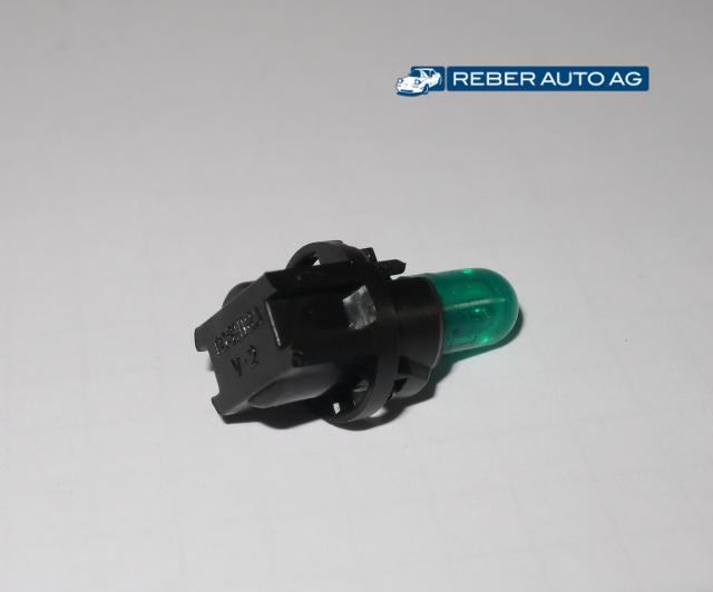 Mazda MX-5 Glühlampe Kunststoffsockel Grün Heizung Lüftung NB 1998-2000 OE S38A61C95 Detail
