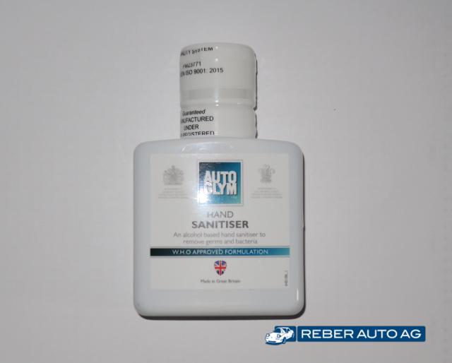 Mazda MX-5 Hand Desinfektion 100ml AutoGlym – antibakteriell, antivirell, Alkoholbasis NA NB NBFL NC NCFL ND
