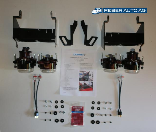 Mazda MX-5 LowProfile Scheinwerfer Umbau Verpackungsinhalt COBALT NA 1990-1997
