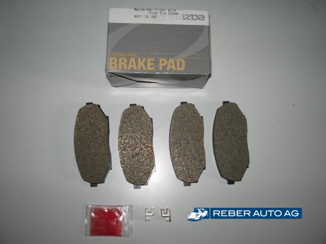Mazda MX-5 NA 1.6l Bremsbelagsatz vorne 235mm Original N0Y13328ZA 1990-1997
