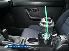 Mazda MX-5 NA Cupholder Becherhalter – Doppel-Becherhalter-Einsatz als Aschenbecher-Ersatz, Mazda OE 00008DD01 (1990–1997).
