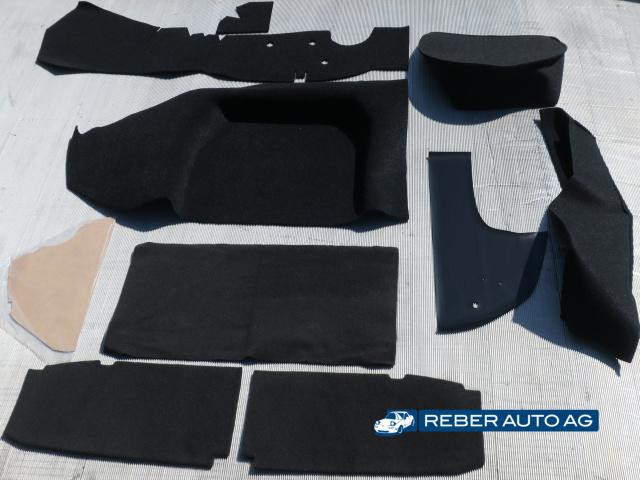 Mazda MX-5 NA Kofferraum Teppichsatz Komplett Schwarz 1990-1997
