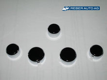 Mazda MX-5 NA/NB/NBFL Tachonadel-Kappen Chrom – Set verchromter Kappen für alle Tachonadeln (Tacho, Drehzahlmesser, Tankuhr, Wassertemperatur, Öldruck), passend für 1990–2005.
