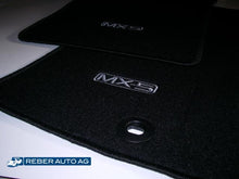 Mazda MX-5 NA NB NBFL Teppichsatz Fussraum Filz Schwarz Original NC82V0320A02 1990-2005
