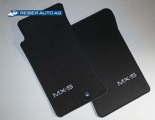 Mazda MX-5 NA NB NBFL Teppichsatz Fussraum Velours Grau Original NC33V0320F 1990-2005
