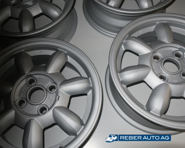 Mazda MX-5 NA Original 14 Zoll Alufelgen aufbereitet Detailansicht 1990-1994
