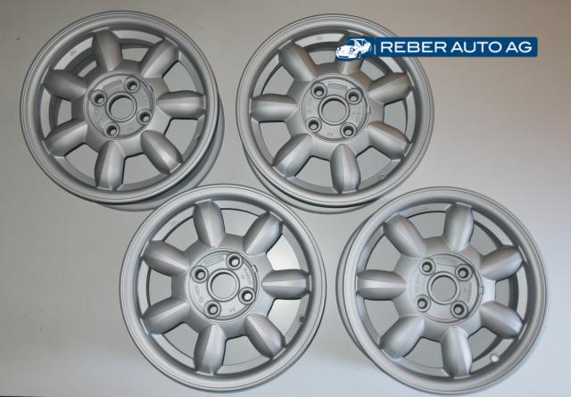 Mazda MX-5 NA Original 14 Zoll Alufelgen aufbereitet 4er-Set komplett 1990-1994
