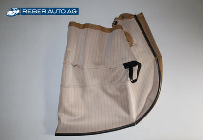 Mazda MX-5 NA Persenning Verdeckabdeckung Beige Braun – Detailansicht Innenseite, Original Mazda Ersatzteil NA01R1960H88
