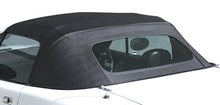 Mazda MX-5 NA Verdeck Vinyl schwarz mit PVC Heckfenster und Reissverschluss (Zip Window) 1990-1997 – Hochfestes Vinyl, originalgetreuer Schnitt
