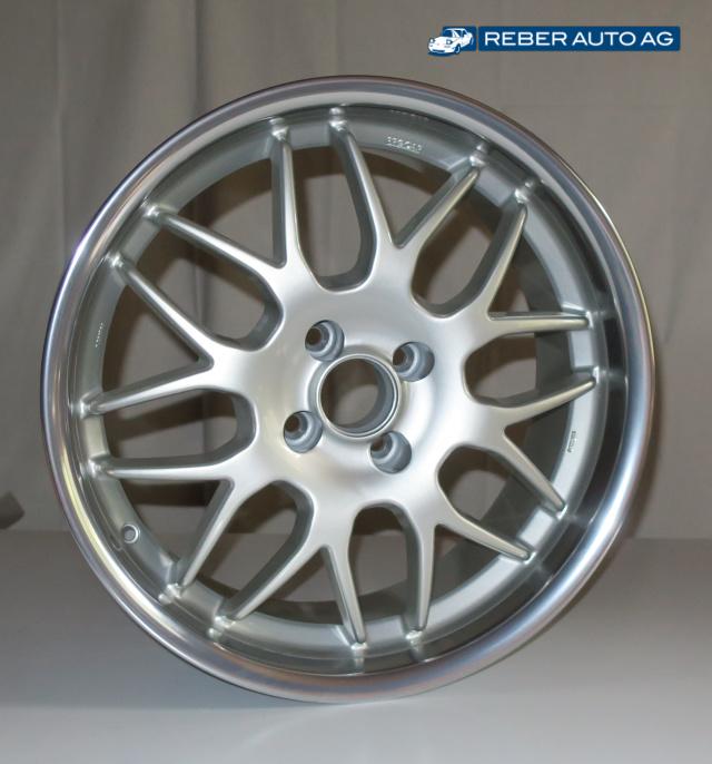 Mazda MX-5 NB GTR Original 17 Zoll Alufelgen aufbereitet Seitenansicht 1998-2000
