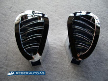 Mazda MX-5 NB/NBFL Defroster Chrom-Einsätze – Verchromter Satz für die Defroster-Öffnungen im Armaturenbrett (1998–2005).
