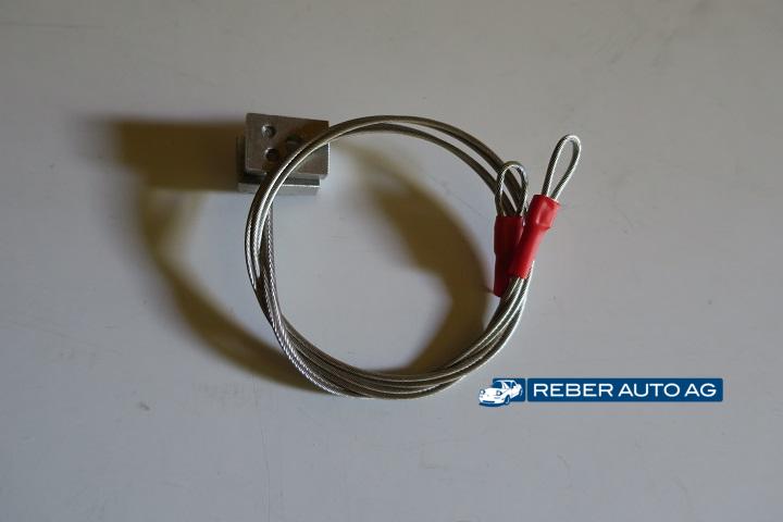 Mazda MX-5 NB NBFL Verdeck Spannseil Set – 2 Stück Drahtseile für Verdeckfeder 1998-2005
