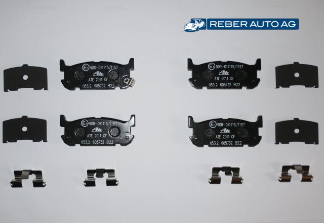 Mazda MX-5 NBFL Bremsbelagsatz hinten 276mm 1.8 grosses Bremssystem ATE 13046057322 2001-2005
