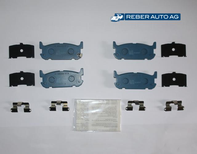 Mazda MX-5 NBFL Bremsbelagsatz hinten 276mm grosses Bremssystem Original NCY32643ZA 2001-2005
