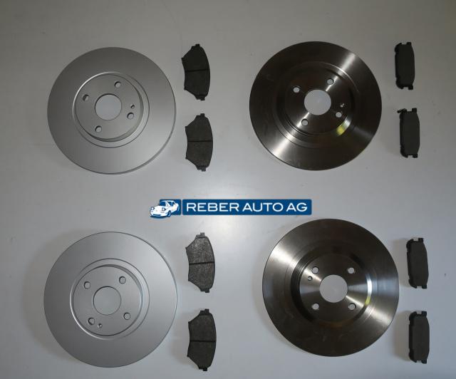 Mazda MX-5 NBFL Bremsenset komplett vorne 270mm hinten 276mm grosses Bremssystem 2001-2005
