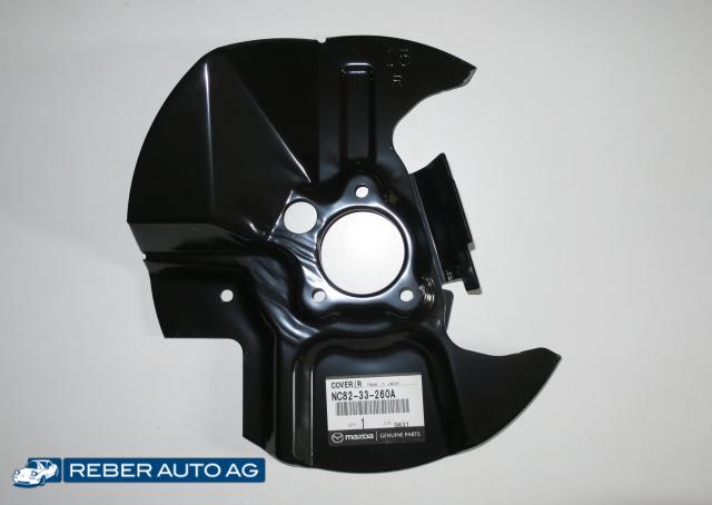 Mazda MX-5 NBFL Bremsschild vorne rechts 270mm Innenseite Original NC8233260A 2001-2005
