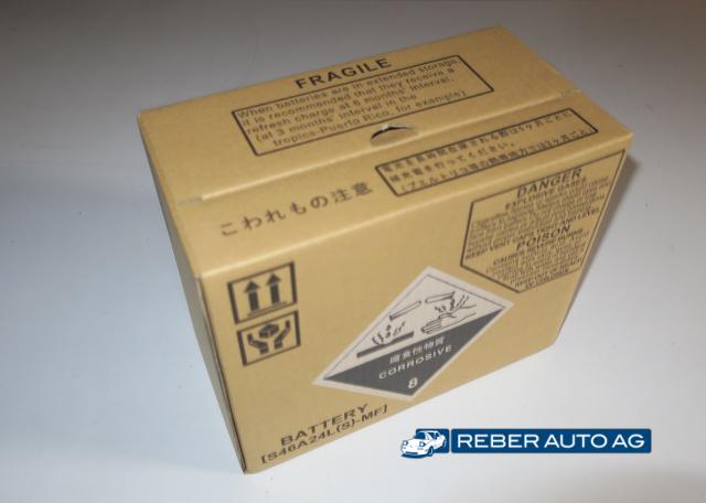 Mazda MX-5 Panasonic Gel Starterbatterie Verpackung Lieferzustand B6AC18520
