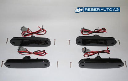 Mazda MX-5 Seitenmarkierungsleuchten LED gelb Rauchglas NA NB NBFL 1990-2005 Set
