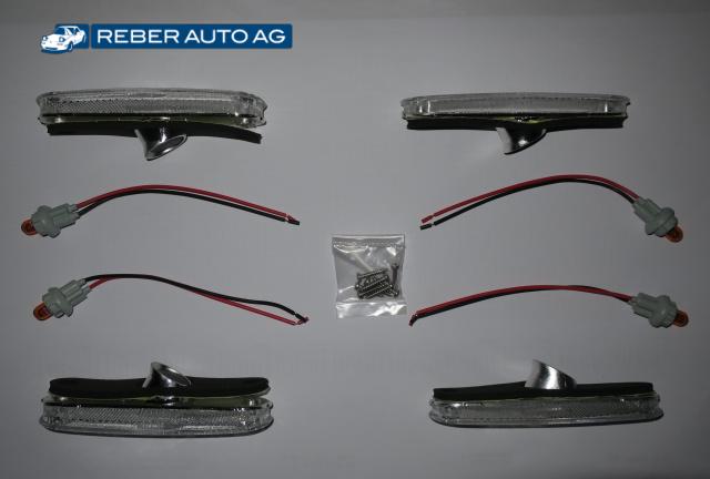 Mazda MX-5 Seitenreflektoren Weiss Verpackungsinhalt NA NB NBFL 1990-2005
