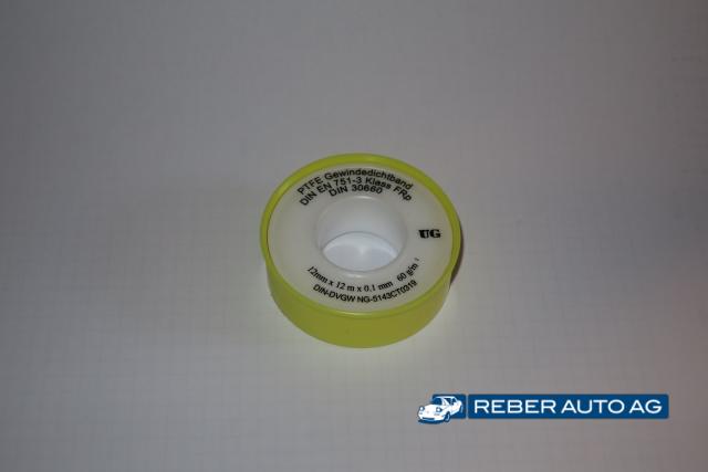 Mazda MX-5 Teflonband Gewindedichtband 12m×12mm – Abdichtung Gewindestopfen Getriebe Motor Hinterachse NA NB NBFL NC NCFL ND
