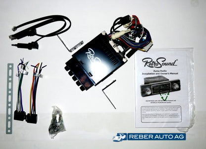 Mazda MX-5 RetroSound Radio ZUMA Chrom Inhalt
