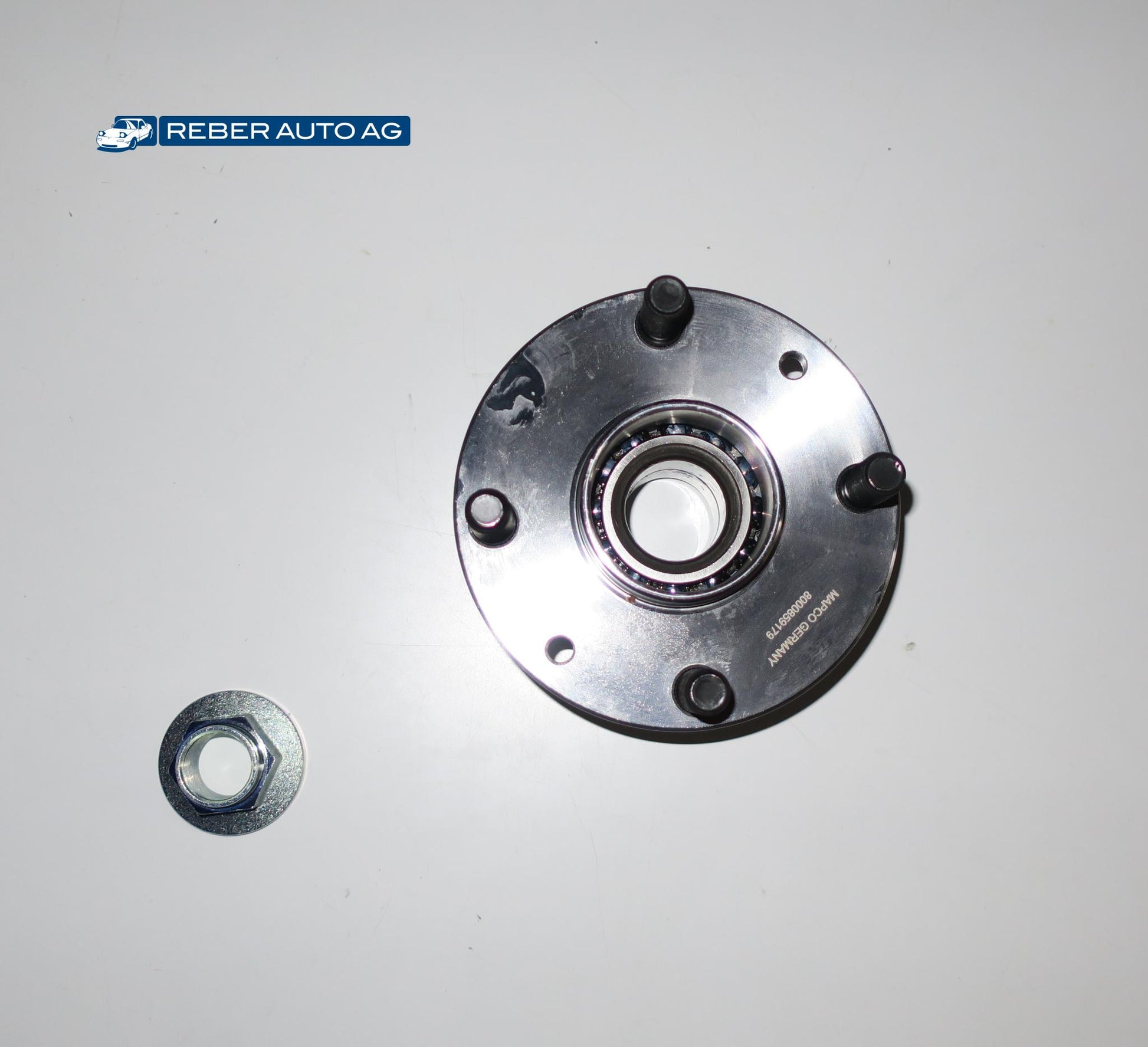 Mazda MX-5 NA NB NBFL Radnabe Vorderachse mit ABS Draufsicht 1990-2005
