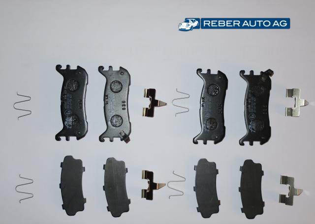 Bremsbelagsatz hinten 251mm 94-05