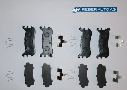 Bremsbelagsatz hinten 251mm 94-05