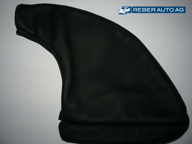 Lederbalg schwarz Handbremshebel 90-05