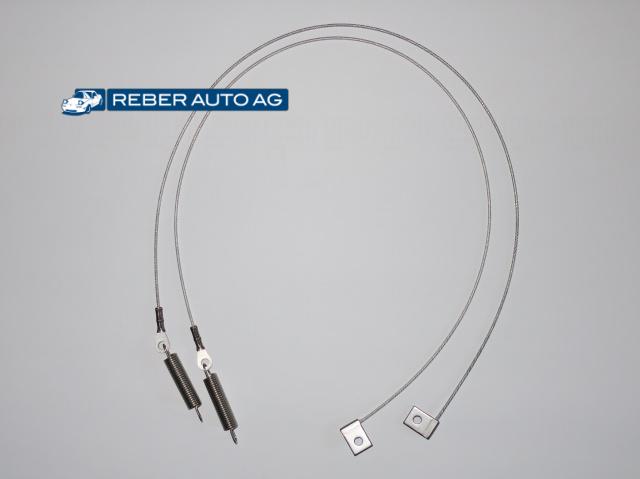 Verdeckspanndraht mit Feder 90-97