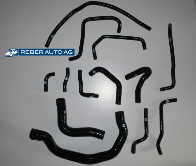 Wasserschlauch Set Silikon schwarz 1.8 98-05