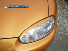Scheinwerferblende Böser Blick lackierbereit für Mazda MX-5 NB (1998–2000) – grundiert, Montage mit Doppelklebeband, CH-zugelassen

