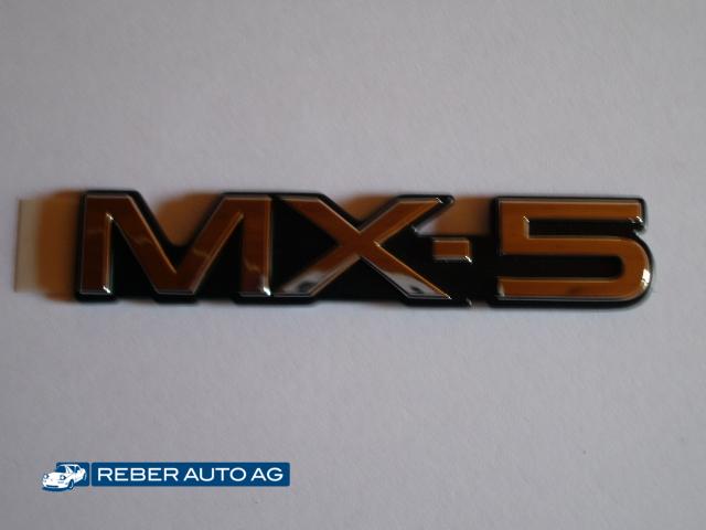 Schriftzug MX-5 hinten NA1351721 Chromschrift Heckverkleidung Original Mazda MX-5 NA 1990-1997
