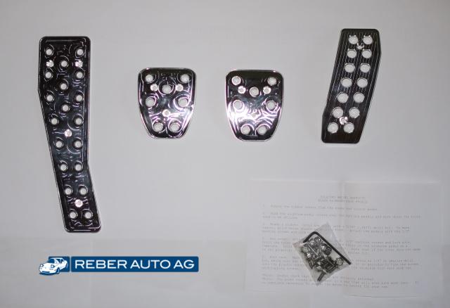 SRPracing Sportpedalset Aluminium gelocht für Mazda MX-5 NB NBFL (1998–2005) – sportliches Pedalset aus gelochtem Aluminium
